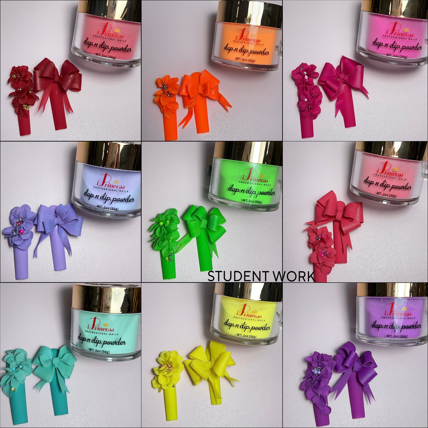 iPrincess Duo Gel n Polish 0.5oz & Powder 2oz : 200 Colors Collection Special