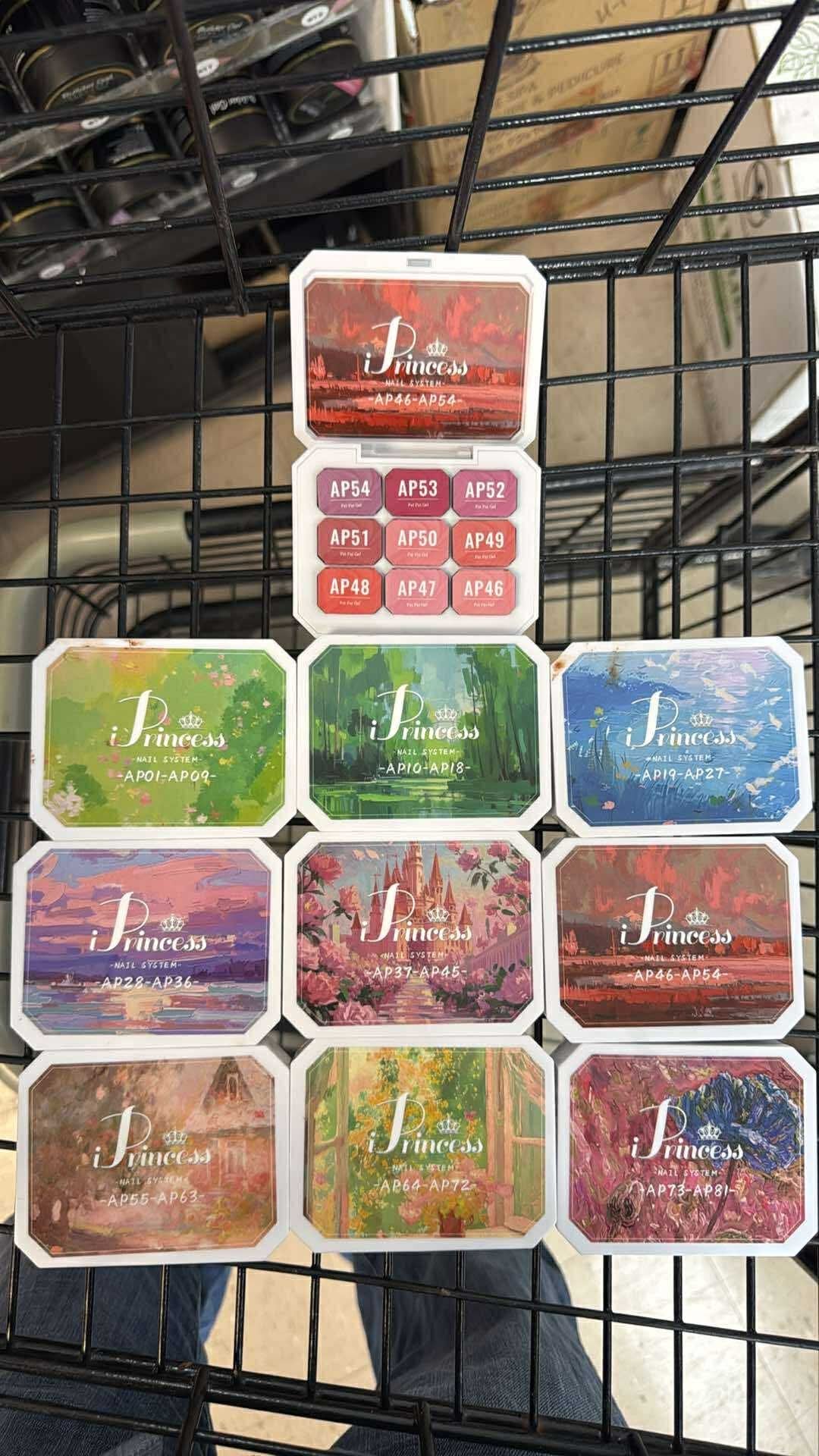 iPrincess Pat Gel Only Collection : 81 Colors with 1 Sample - Free Shipping