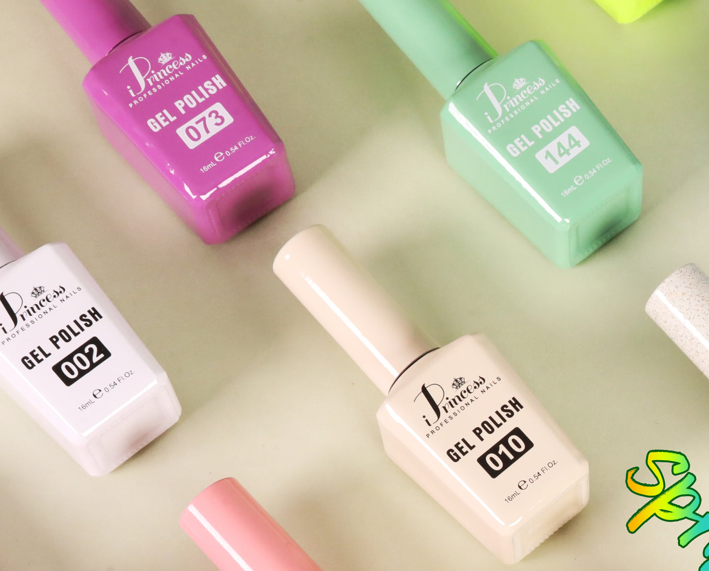 Pre-Order iPrincess Spring Gel Only Collection Kit : 48 Colors with 2 Sample Book - Free Shipping