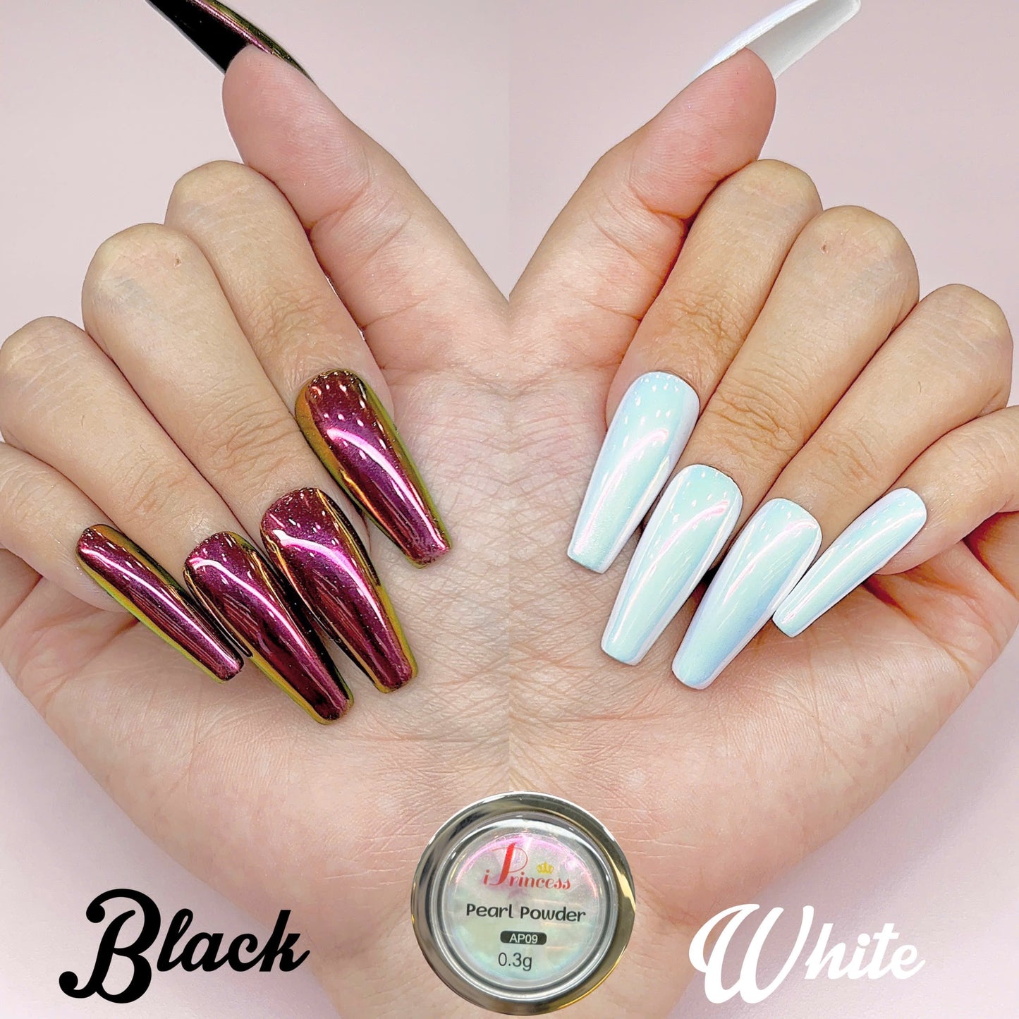 iPrincess AP Special Mirror Chrome 0.3g Each - Set 10 Colors - Plus 1 Sample