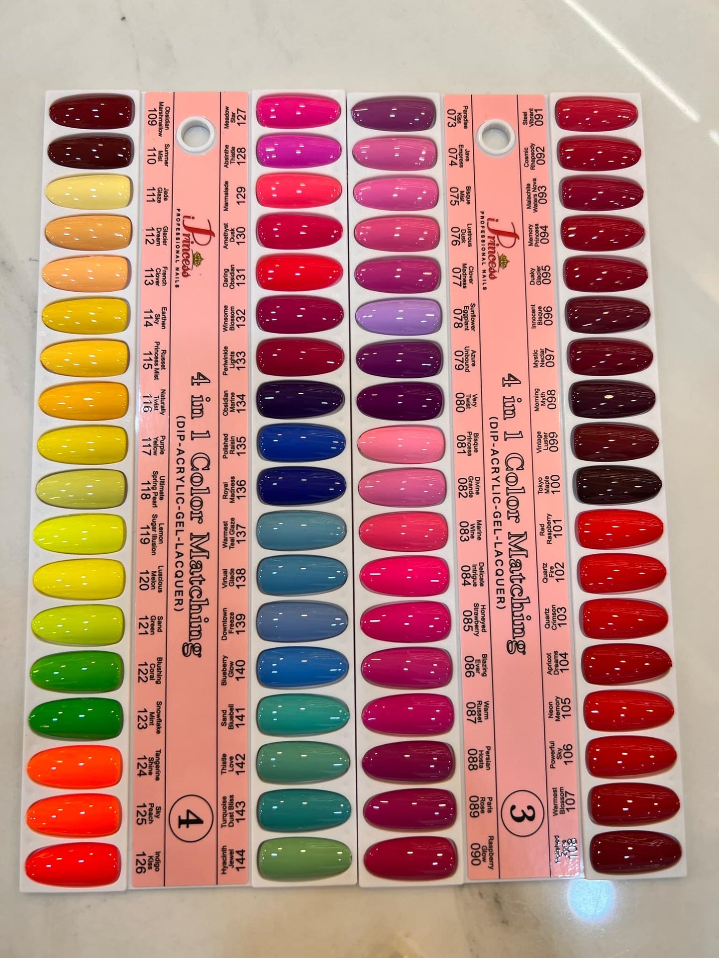 iPrincess Duo Gel n Polish 0.5oz & Powder 2oz : 200 Colors Collection Special
