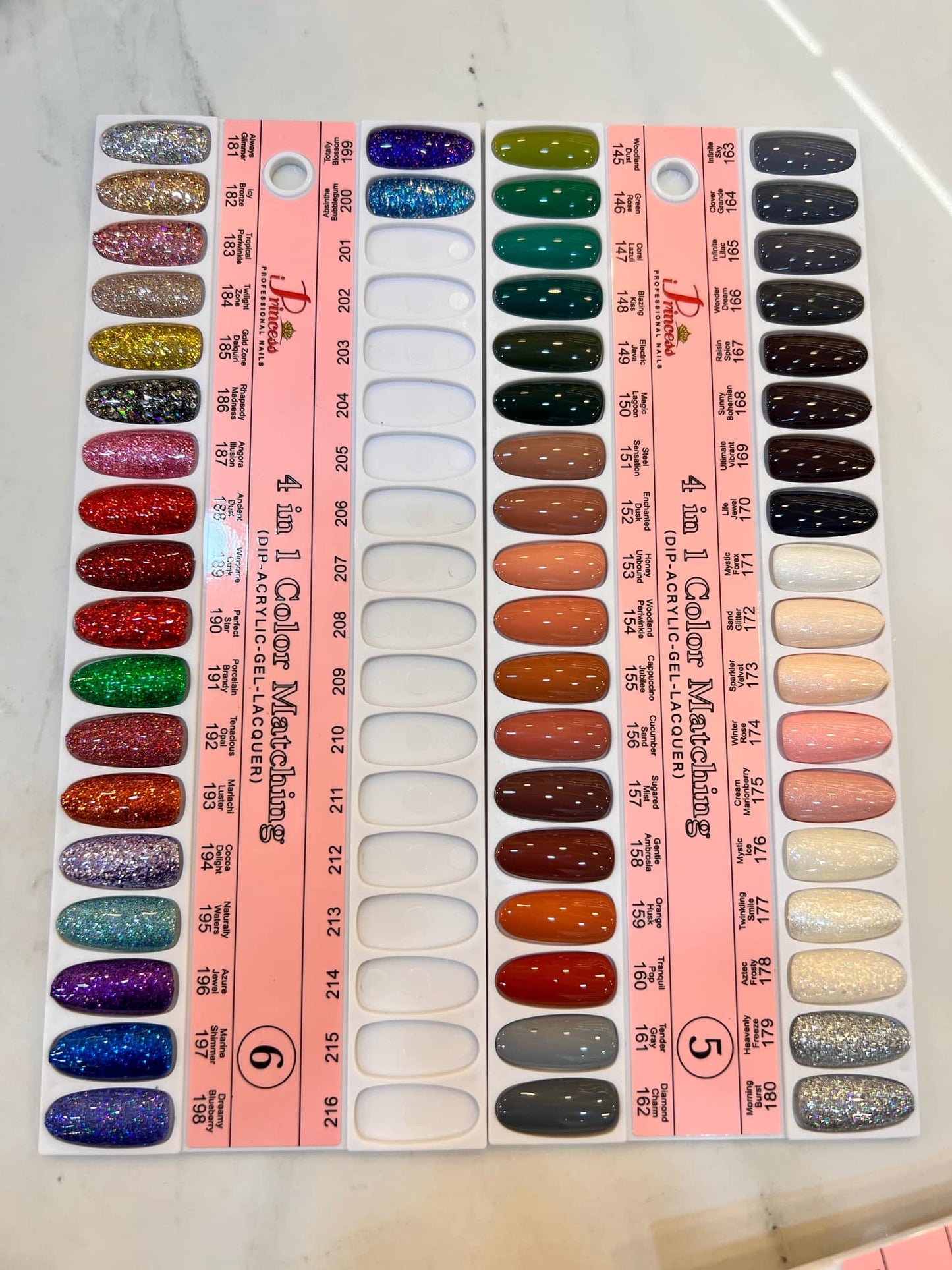 iPrincess Duo Gel n Polish 0.5oz & Powder 2oz : 200 Colors Collection Special