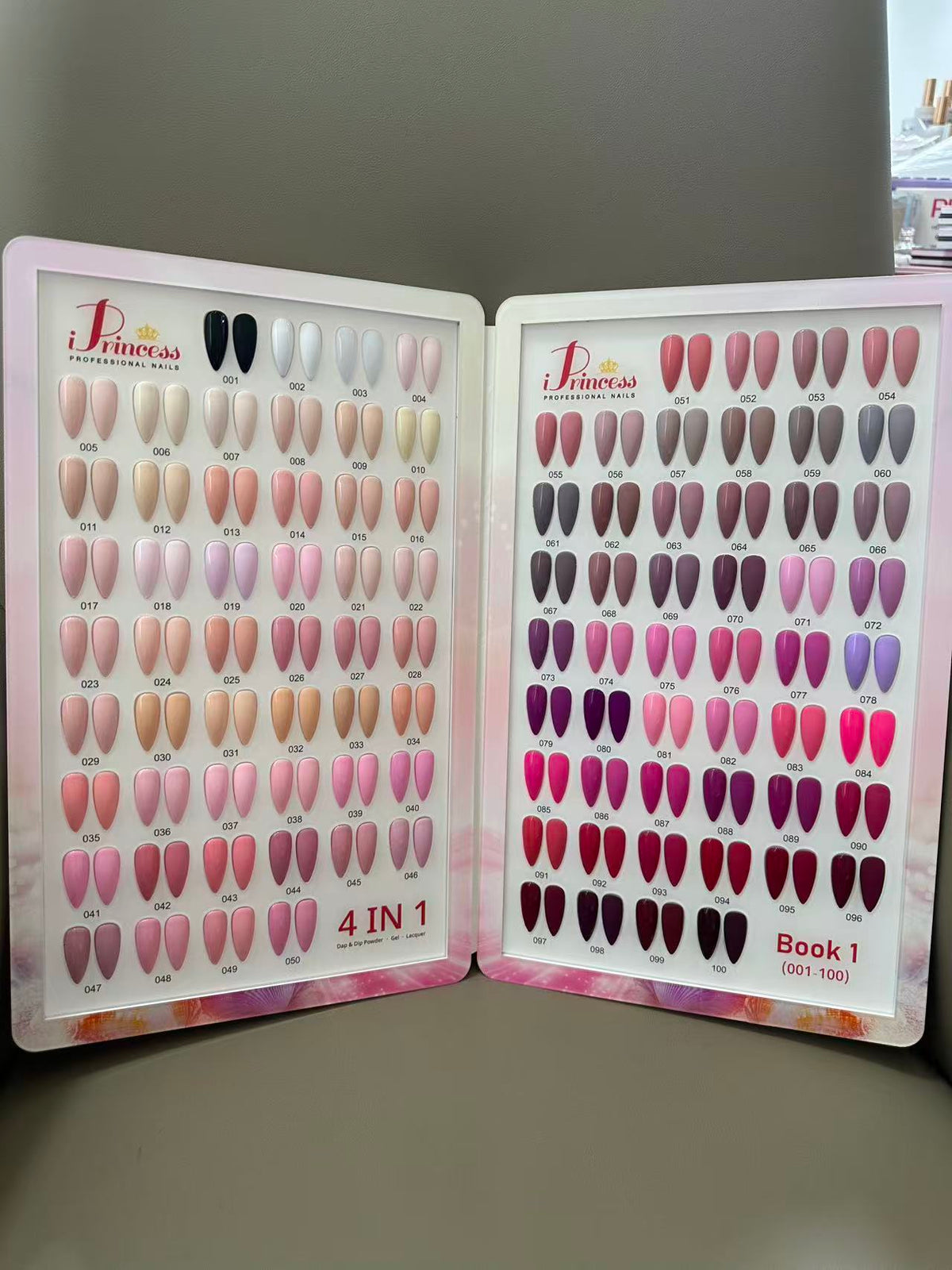 iPrincess TPO/HEMA Free Duo Gel n Polish 0.5oz : 200 Colors Collection : Free 2 Sample Book
